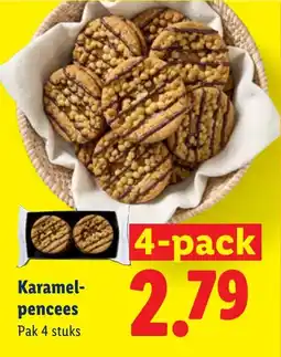 Lidl Karamel-pencees aanbieding