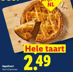 Lidl Appeltaart aanbieding