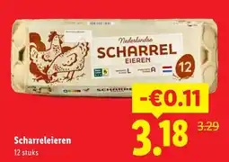 Lidl Scharreleieren aanbieding
