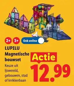 Lidl Lupilu Magnetische bouwset aanbieding