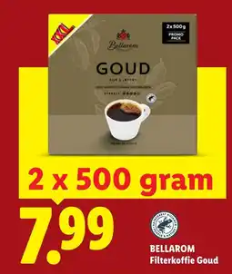 Lidl Bellarom Filterkoffie Goud aanbieding