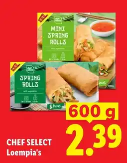 Lidl Chef Select Loempia's aanbieding