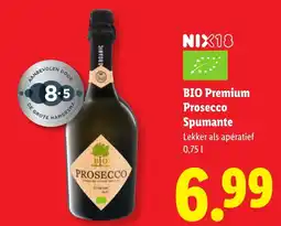 Lidl Nix18 BIO Premium Prosecco Spumante aanbieding