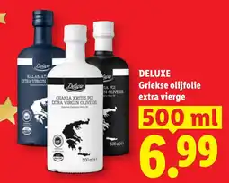 Lidl Deluxe Griekse olijfolie aanbieding