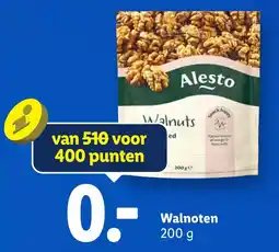 Lidl Alesto Walnoten aanbieding