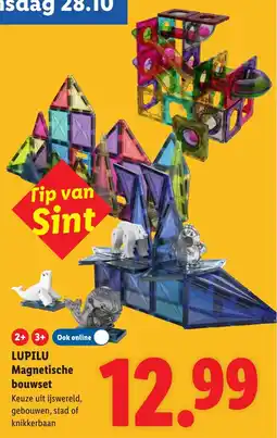Lidl Lupilu Magnetische bouwset aanbieding
