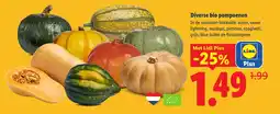 Lidl Bio pompoenen aanbieding