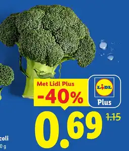 Lidl Broccoli aanbieding