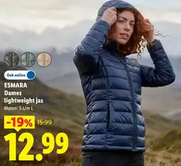 Lidl Esmara dames lightweight jas aanbieding