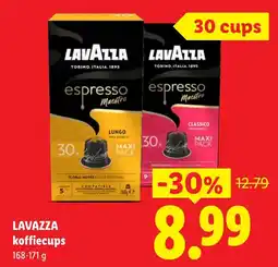 Lidl Lavazza koffiecups aanbieding