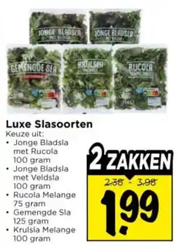 Vomar Voordeelmarkt Luxe Slasoorten aanbieding