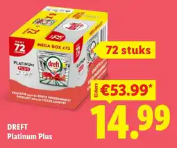 Lidl Dreft Platinum Plus aanbieding