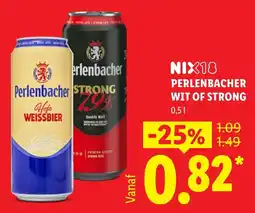 Lidl Perlenbacher Wit of Strong aanbieding