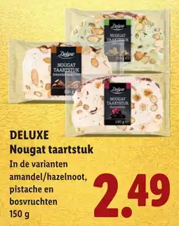 Lidl Deligo Nougat taartstuk aanbieding
