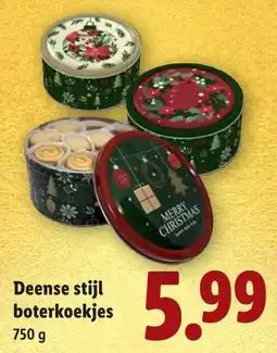 Lidl Deense stijl boterkoekjes aanbieding