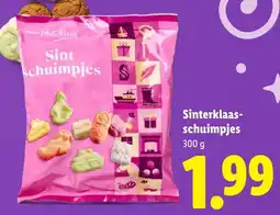 Lidl Sinterklaas-schuimpjes aanbieding