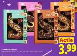 Lidl Favorina Luxe chocoladeletters aanbieding