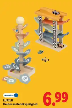 Lidl Lupilu Houten motoriekspeelgoed aanbieding