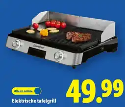 Lidl Elektrische tafelgrill aanbieding
