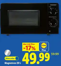 Lidl Silvercrest Magnetron 20 L aanbieding