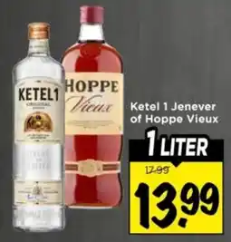 Vomar Voordeelmarkt Ketel 1 Jenever of Hoppe Vieux aanbieding