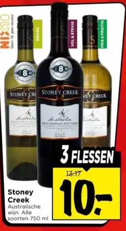 Vomar Voordeelmarkt Alle Stoney Creek Australische wijn aanbieding