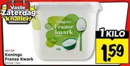 Vomar Voordeelmarkt Konings Franse Kwark aanbieding