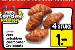 Vomar Voordeelmarkt Versgebakken Roomboter Croissants aanbieding