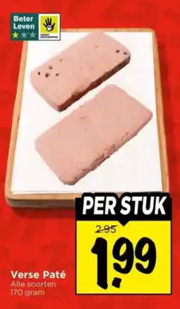 Vomar Voordeelmarkt Verse Paté aanbieding