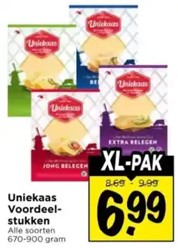Vomar Voordeelmarkt Uniekaas Voordeelstukken aanbieding