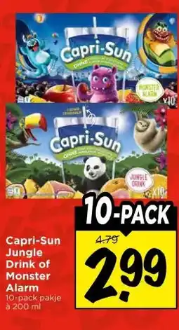 Vomar Voordeelmarkt Capri-Sun Jungle Drink of Monster Alarm aanbieding