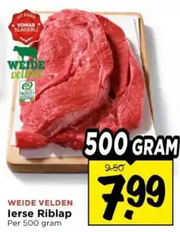 Vomar Voordeelmarkt Weide Velden Ierse Riblap aanbieding