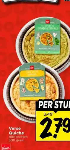Vomar Voordeelmarkt Verse Quiche aanbieding