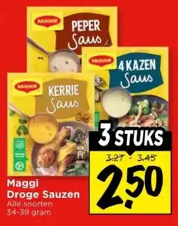 Vomar Voordeelmarkt Alle Maggi Droge Sauzen aanbieding