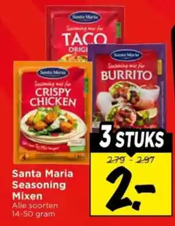 Vomar Voordeelmarkt Santa Maria Seasoning Mixen aanbieding