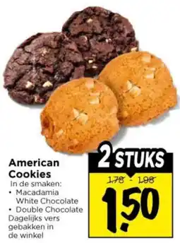 Vomar Voordeelmarkt American Cookies aanbieding