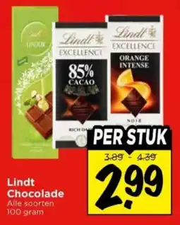 Vomar Voordeelmarkt Alle Lindt Chocolade aanbieding