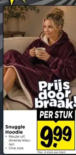 Vomar Voordeelmarkt Snuggle Hoodie aanbieding