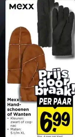Vomar Voordeelmarkt Mexx Hand- schoenen of Wanten aanbieding