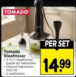 Vomar Voordeelmarkt Tomado Staafmixer aanbieding