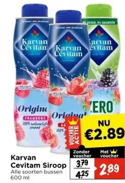Vomar Voordeelmarkt Karvan Cevitam Siroop aanbieding
