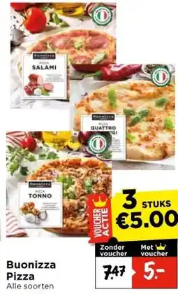 Vomar Voordeelmarkt Buonizza Pizza aanbieding