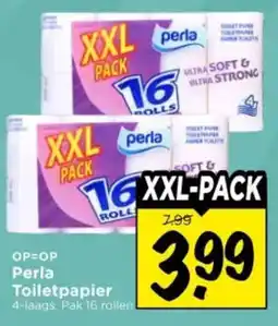 Vomar Voordeelmarkt Perla Toilet papier aanbieding