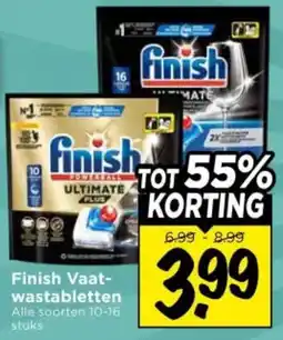Vomar Voordeelmarkt Finish Vaatwastabletten aanbieding