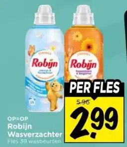 Vomar Voordeelmarkt Robijn Wasverzachter aanbieding