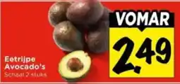 Vomar Voordeelmarkt Eetrijpe Avocado's aanbieding