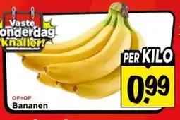 Vomar Voordeelmarkt Bananen aanbieding