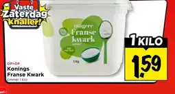 Vomar Voordeelmarkt Konings Franse Kwark aanbieding