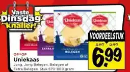 Vomar Voordeelmarkt Uniekaas aanbieding