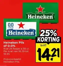 Vomar Voordeelmarkt Heineken Pils of 0.0% aanbieding